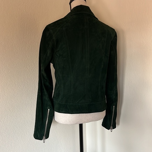 Blank NYC, Size small, Dark Green Suede Jacket - Picture 6 of 14